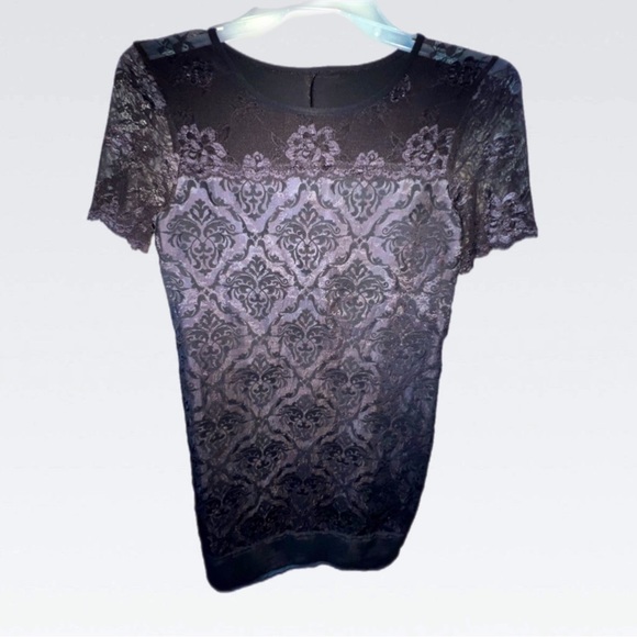 Intimissimi Embroidered Bodycon Sheath Short sleeves mini Dress size Medium - Picture 1 of 6